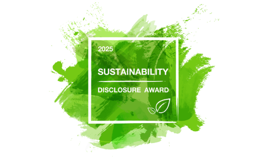 Sustainability disclosure award