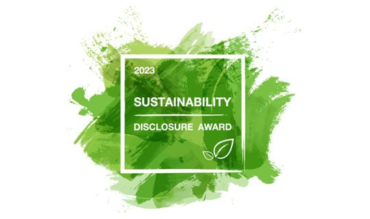 Sustainability disclosure award